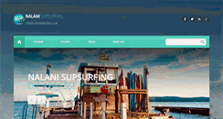 Desktop Screenshot of nalani-supsurfing.com
